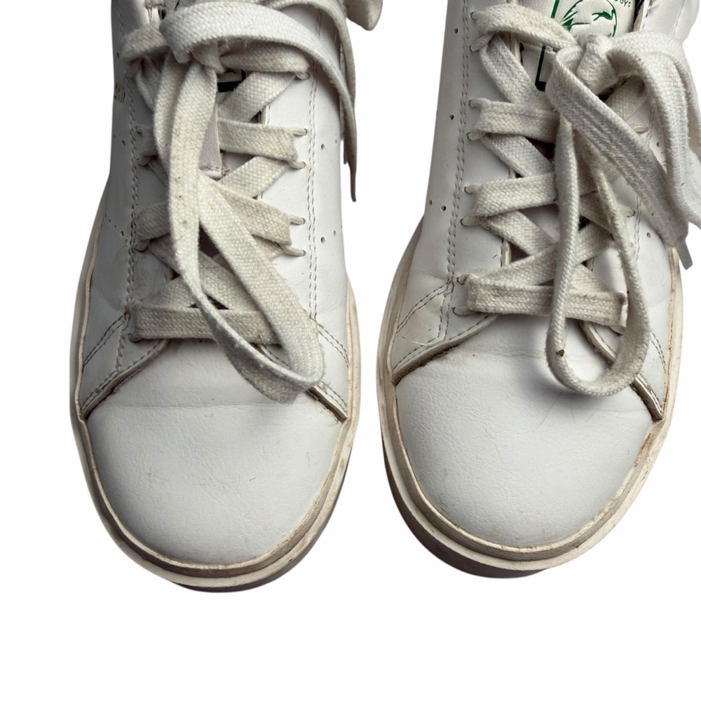 Adidas Stan Smith Bonega Platform Sneaker, White/Green, size 7 women’s - Picture 4 of 8